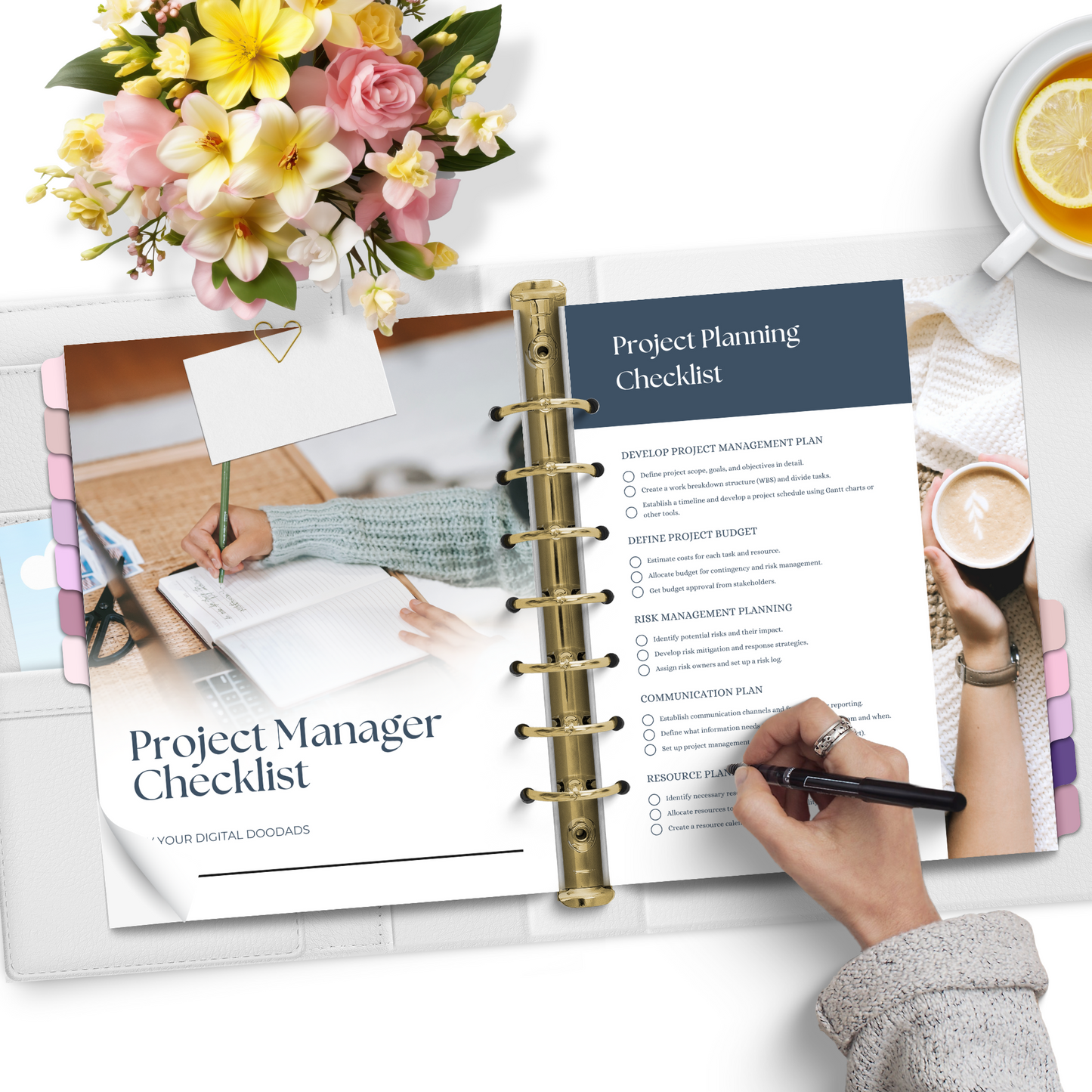 Project Manager Checklist Template