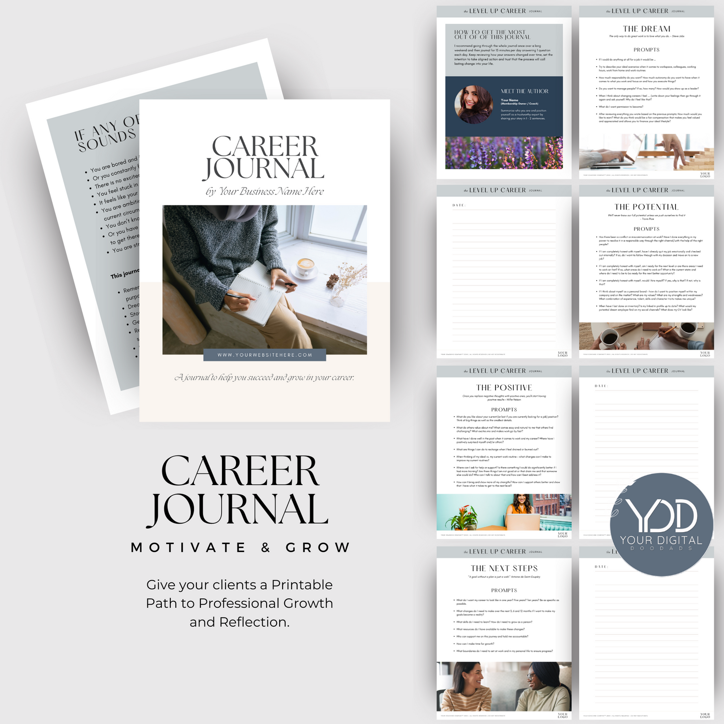 Career Journal Canva Template
