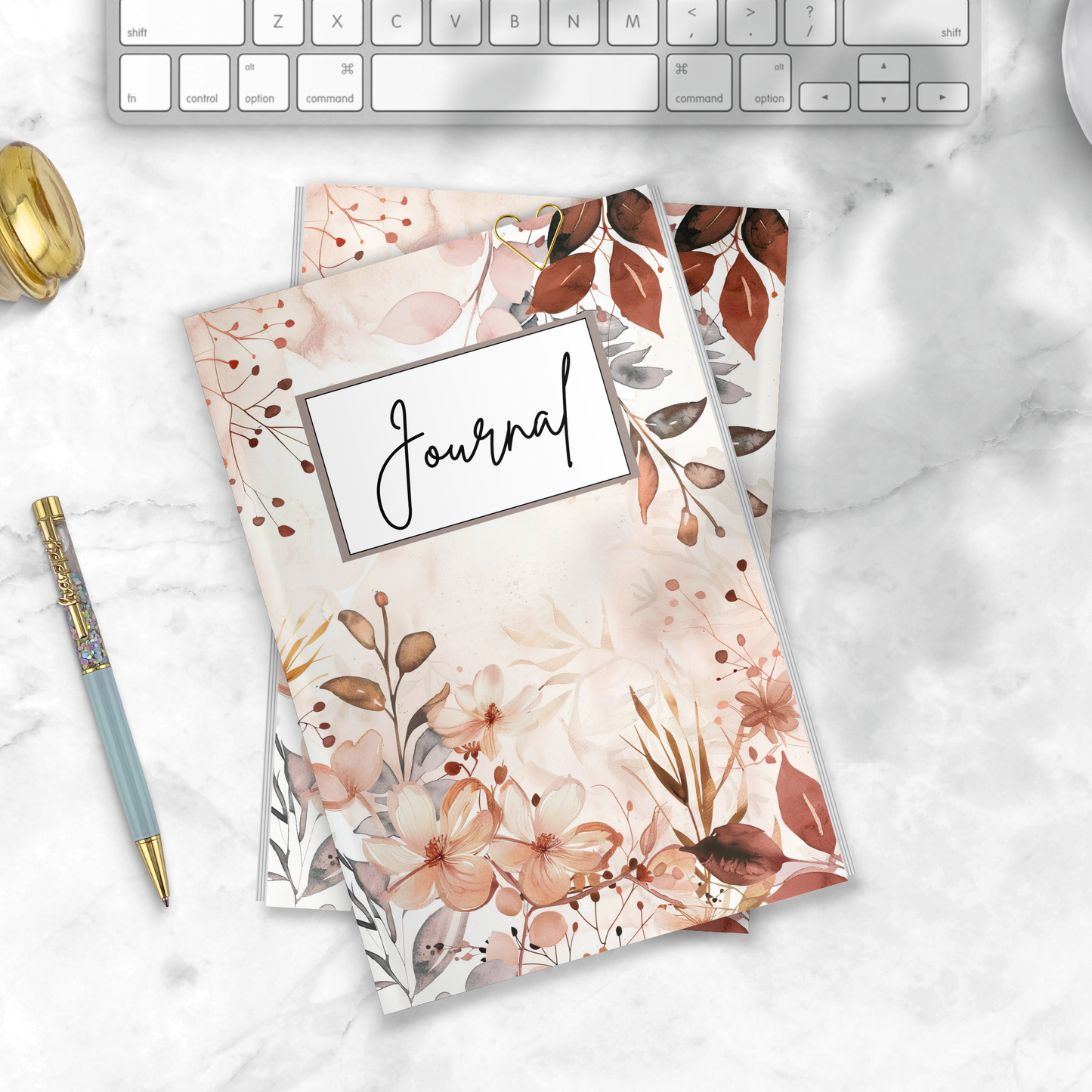 Watercolor Hardcover Journal, Writing Tool, Mindfulness Planner, Unique journal, Journaling Tool, Lined Journal, Hardcover Diary, Notepad