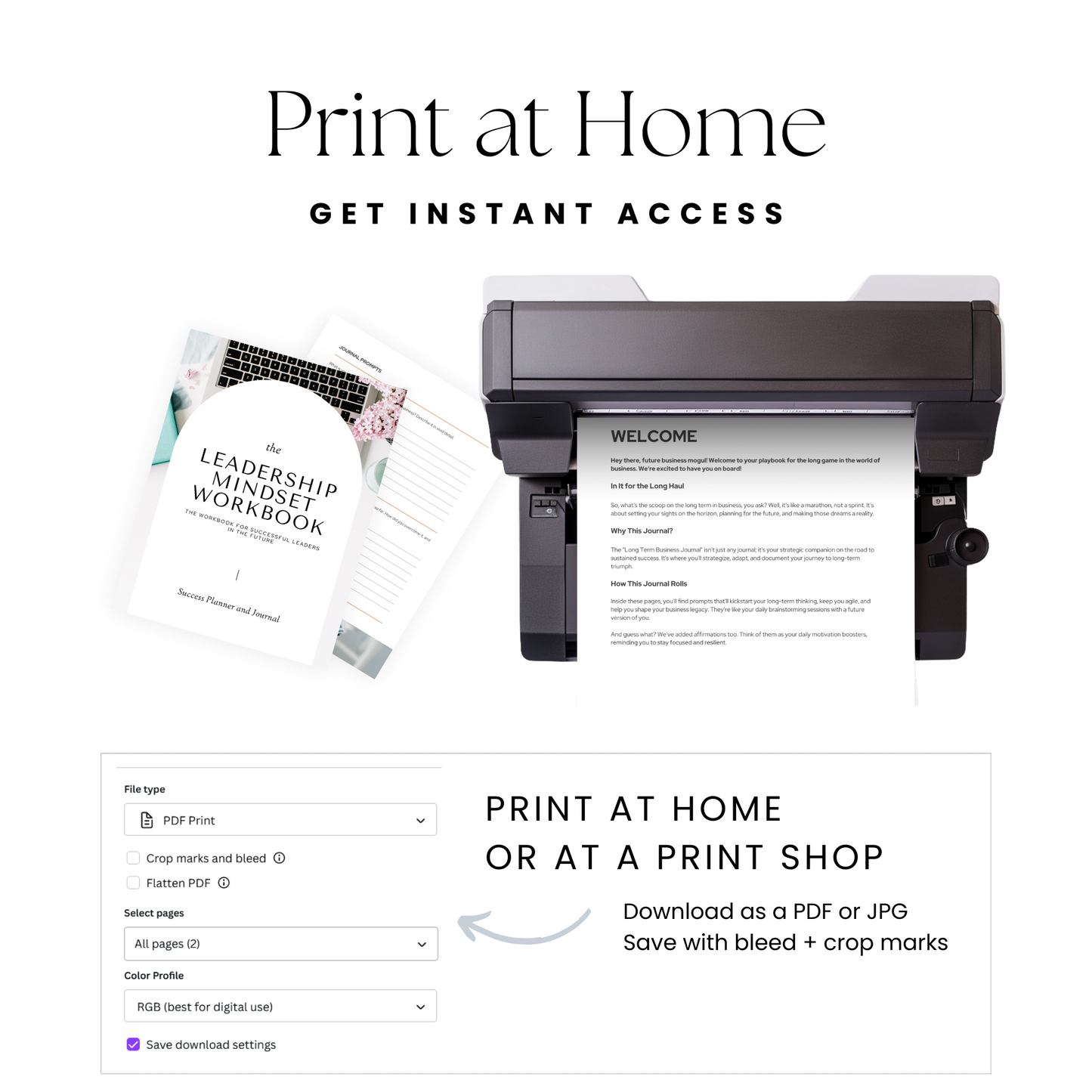Business Growth Bundle Printable PDFs