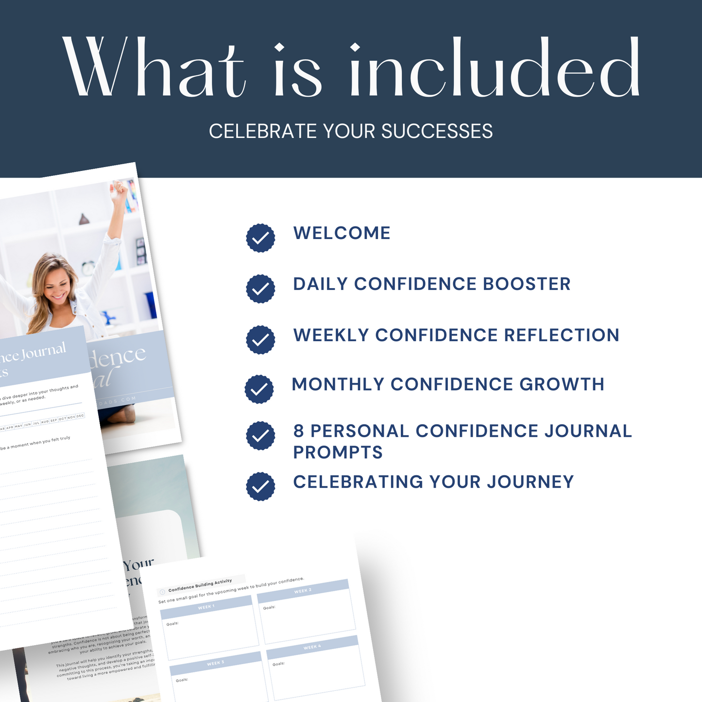 Self Confidence Journal Printable PDF