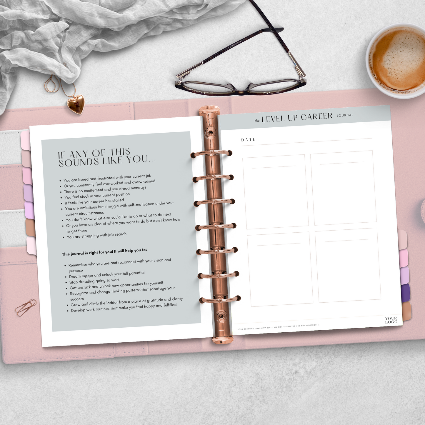 Career Journal Canva Template