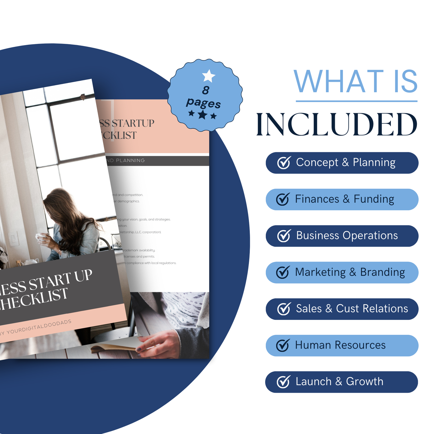 Business Startup Checklist Printable PDF