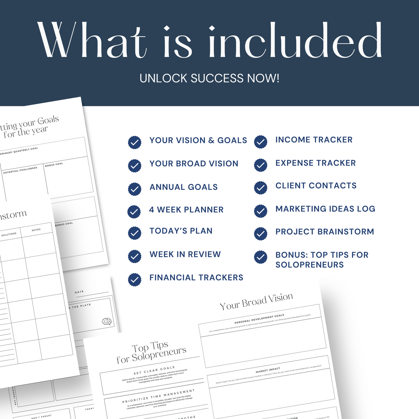 Solopreneur Business Plan Template