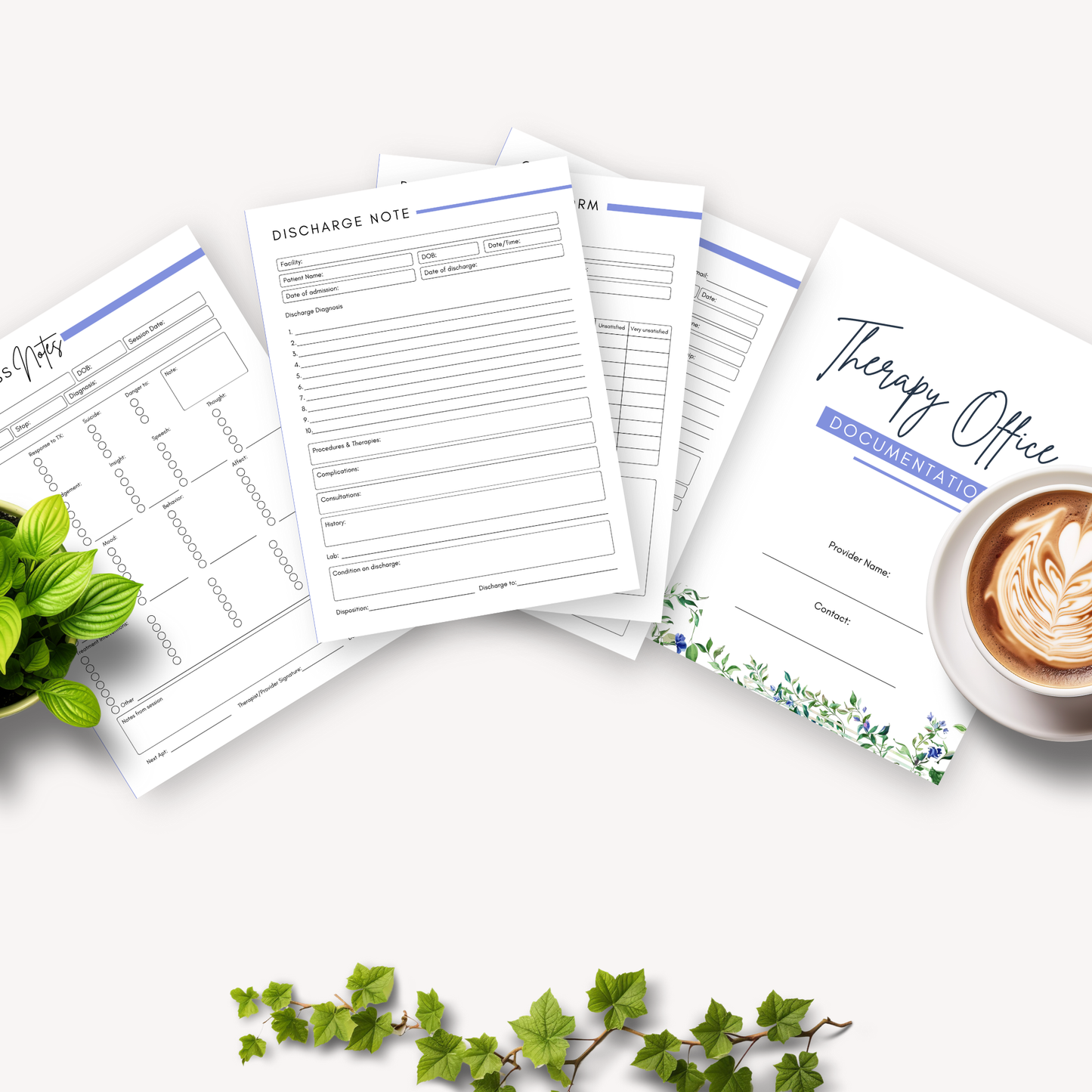 Therapy Office Business Forms