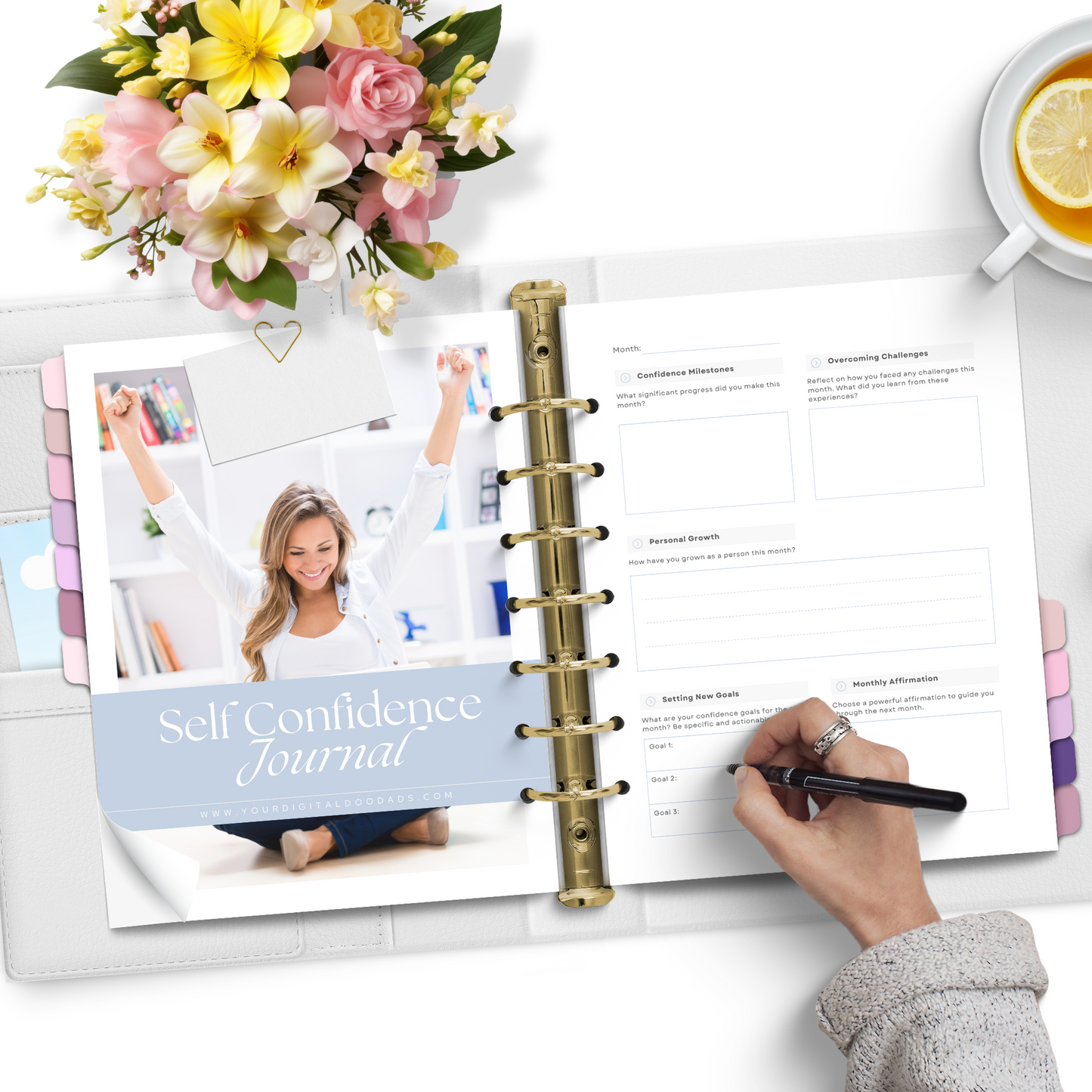 Self Confidence Journal Printable PDF