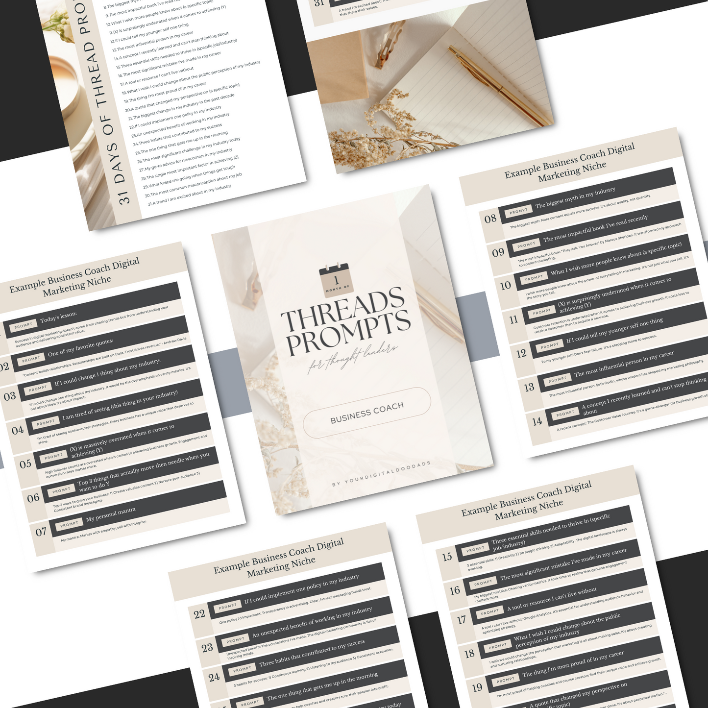 Threads Prompts E-Book
