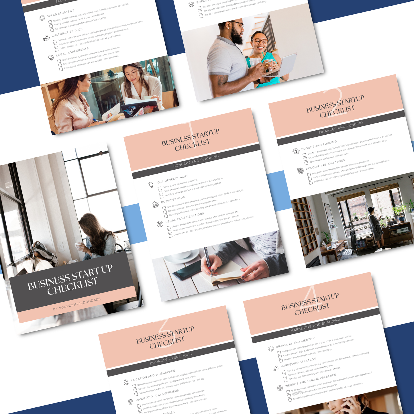 Business Startup Checklist Printable PDF
