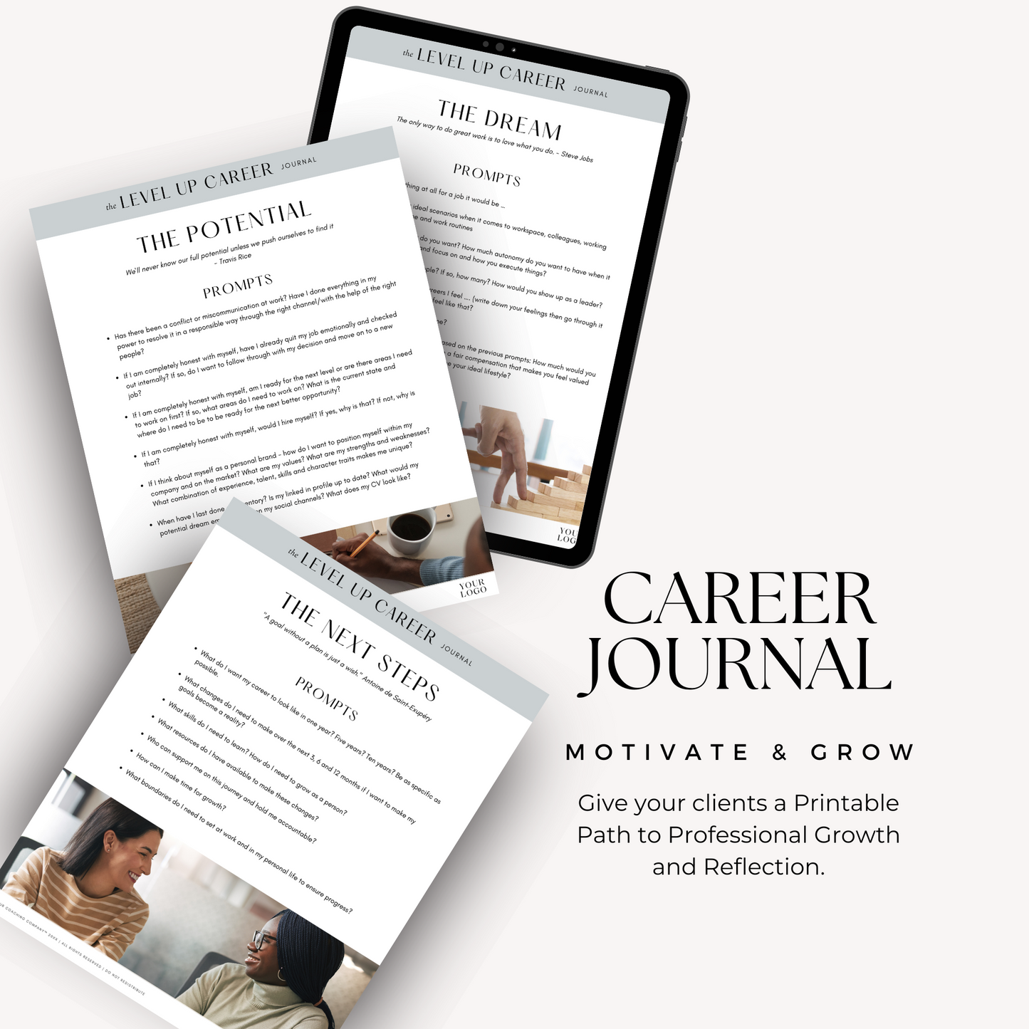 Career Journal Canva Template