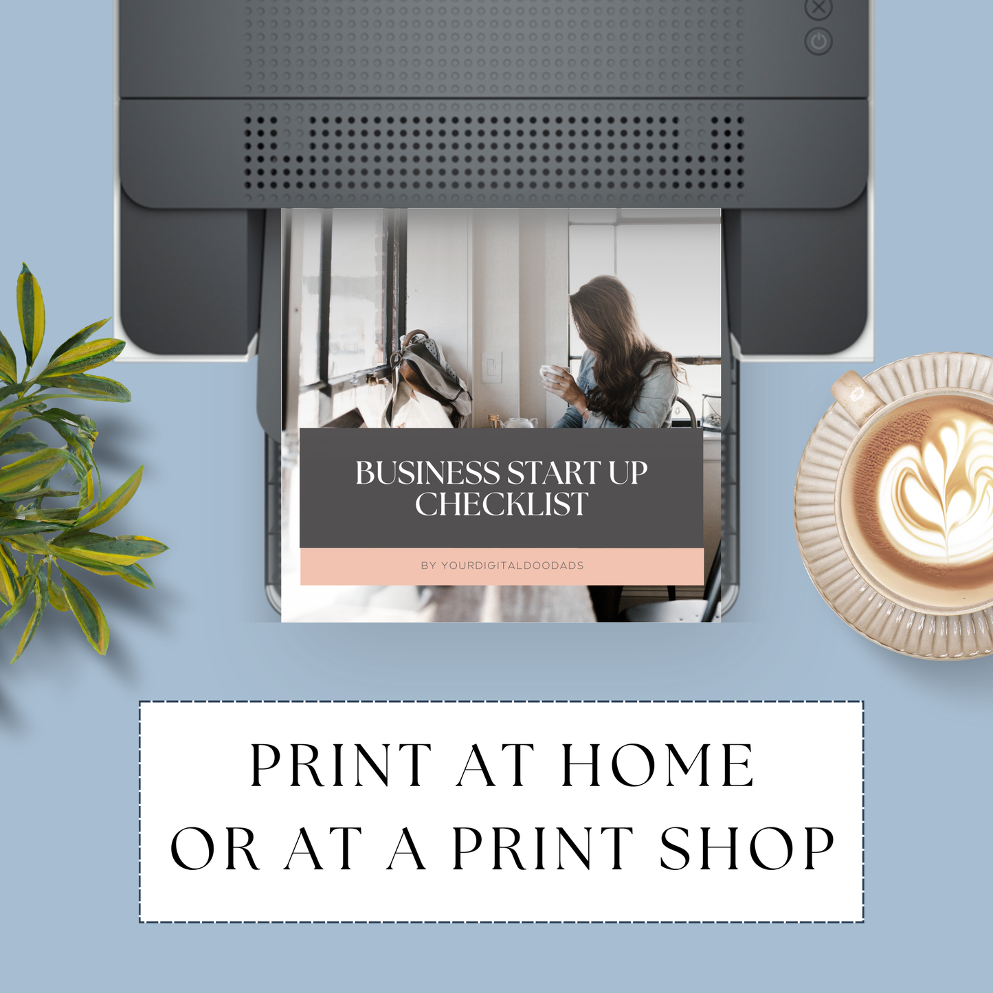 Business Startup Checklist Printable PDF
