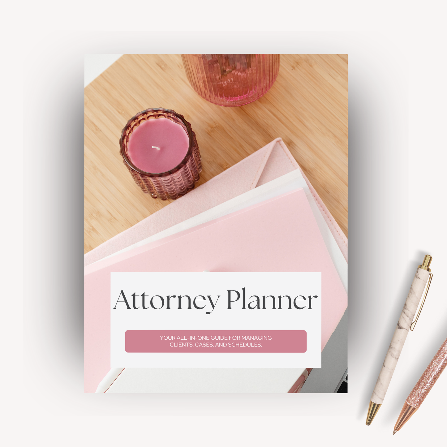 Attorney Planner Printable PDF