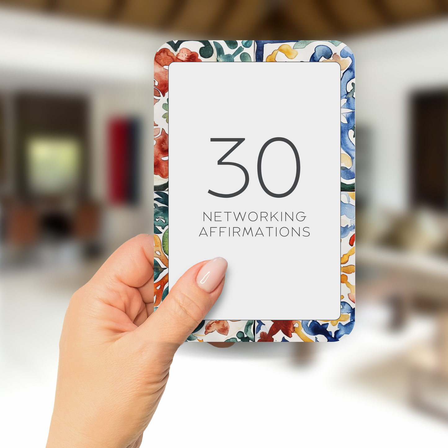 Business Networking Affirmation Cards