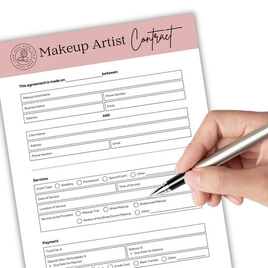 Makeup Artist Contract Template