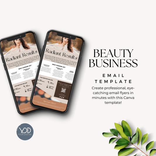 Beauty Business Email Template