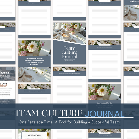 Team Culture Journal