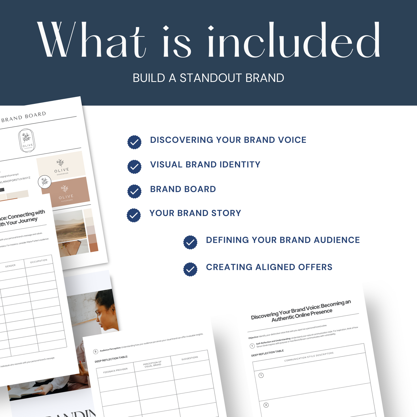 Business Brand Worksheets for Coaches