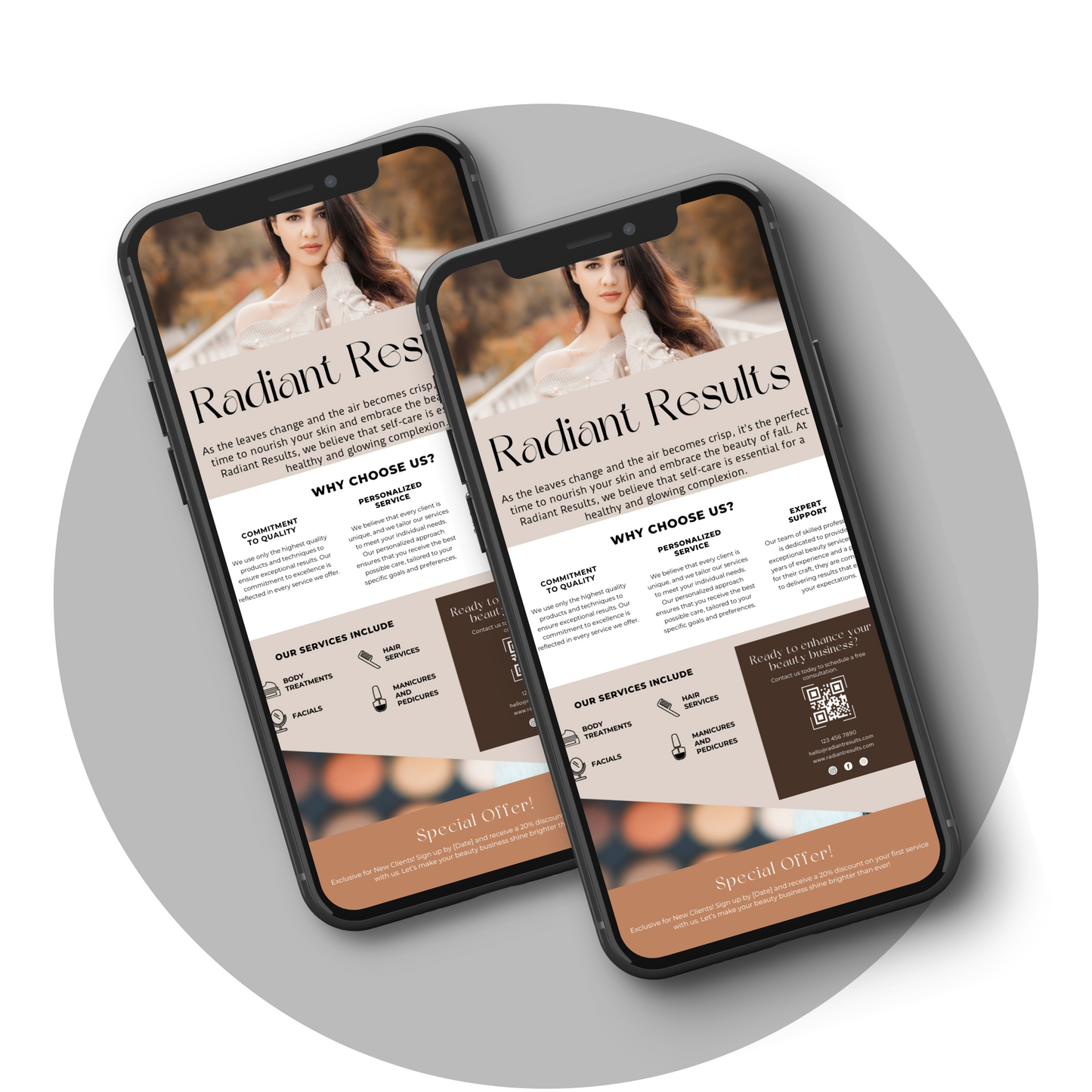 Beauty Business Email Template