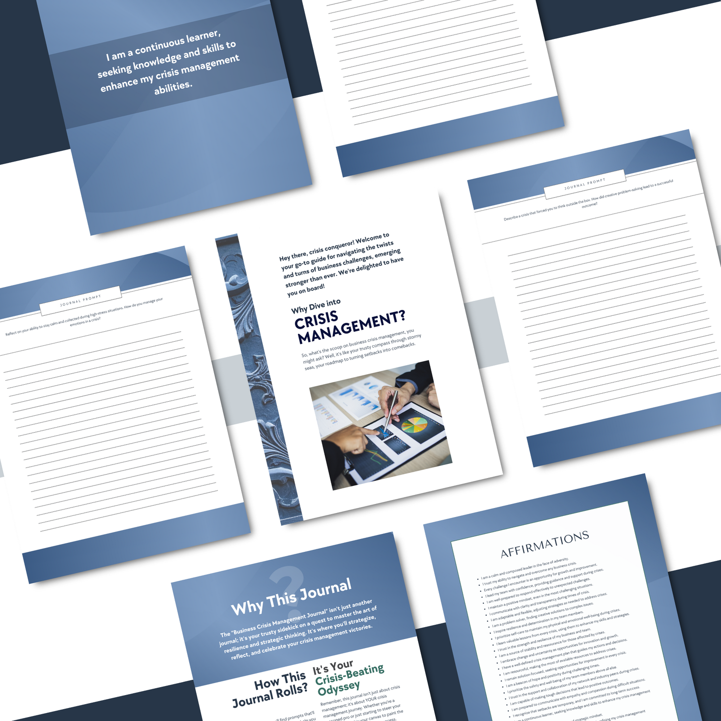 Crisis Management Journal - Printable PDF