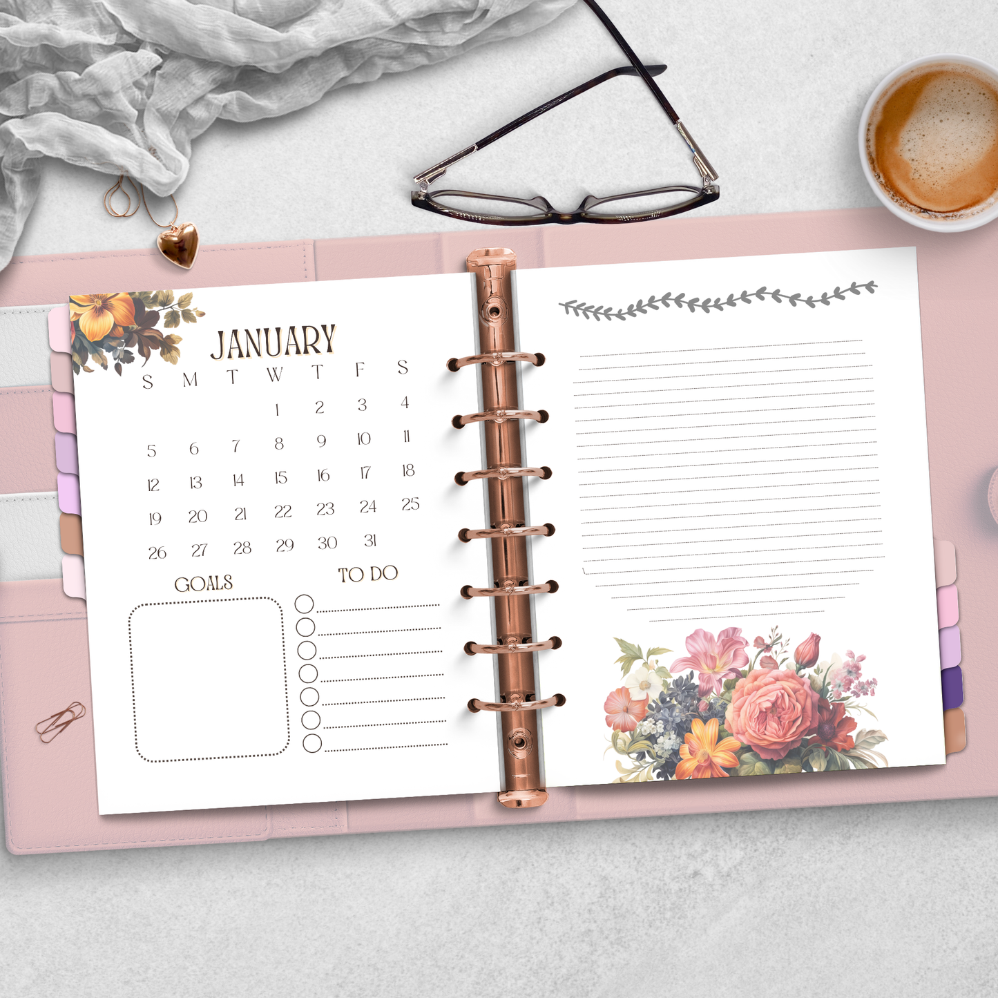 2025 Monthly Calendar Printable