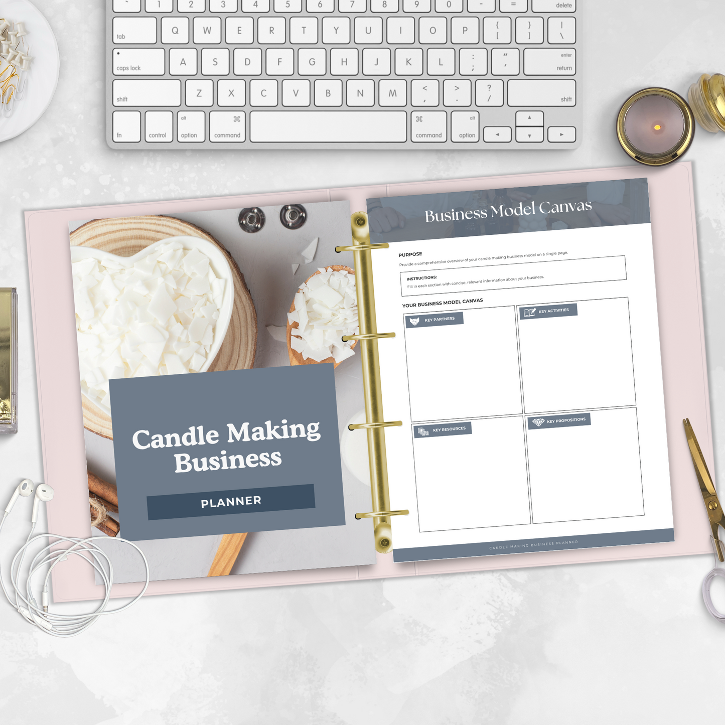 Candle Business Bundle Templates