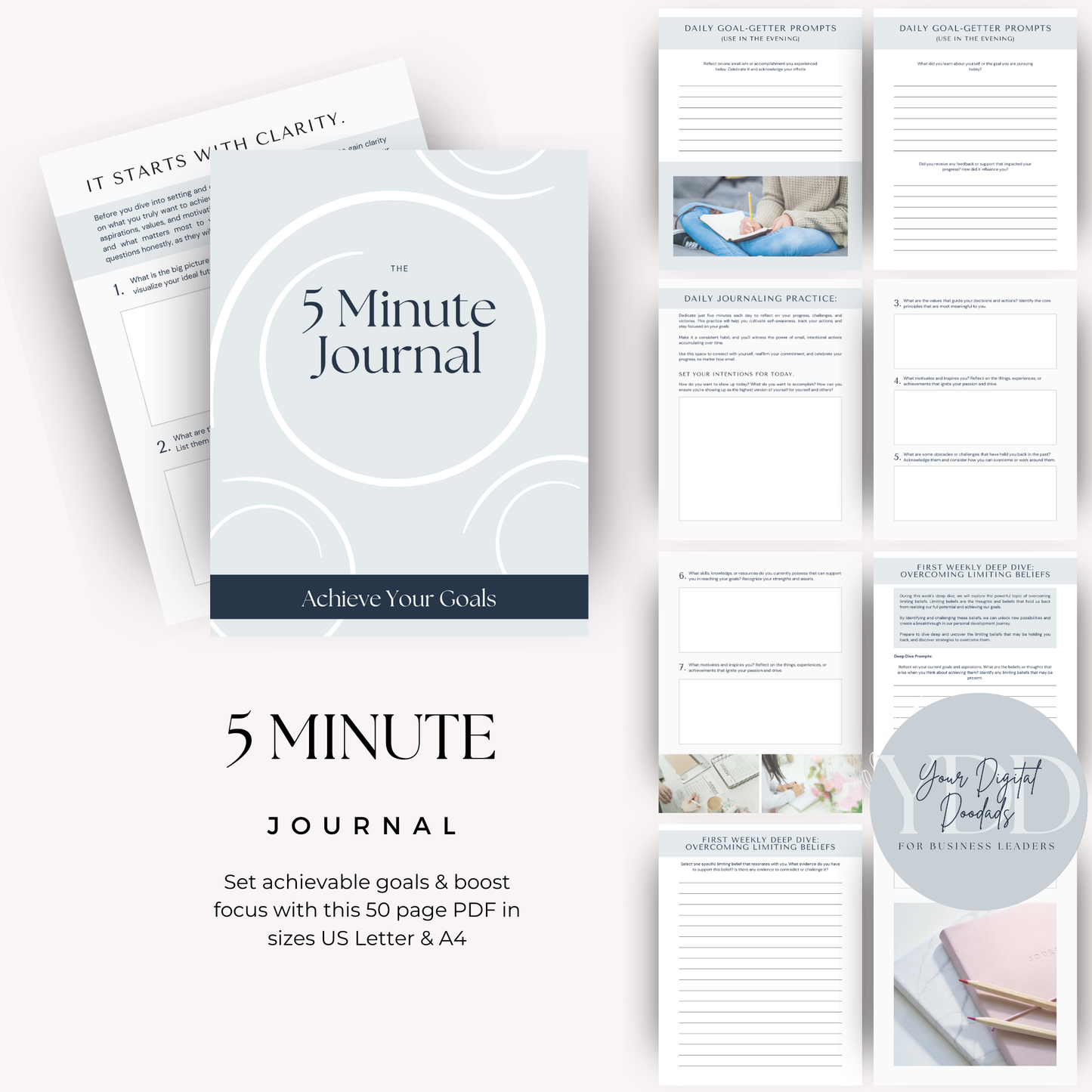 5 Minute Journal Printable