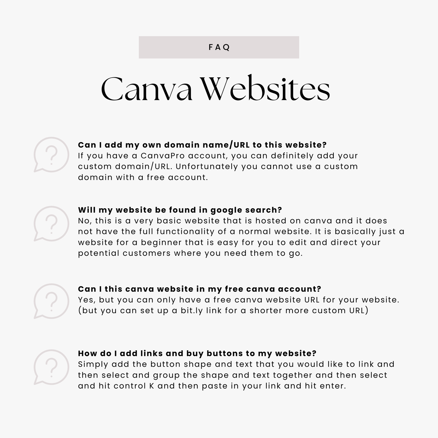 Virtual Assistant Website canva template