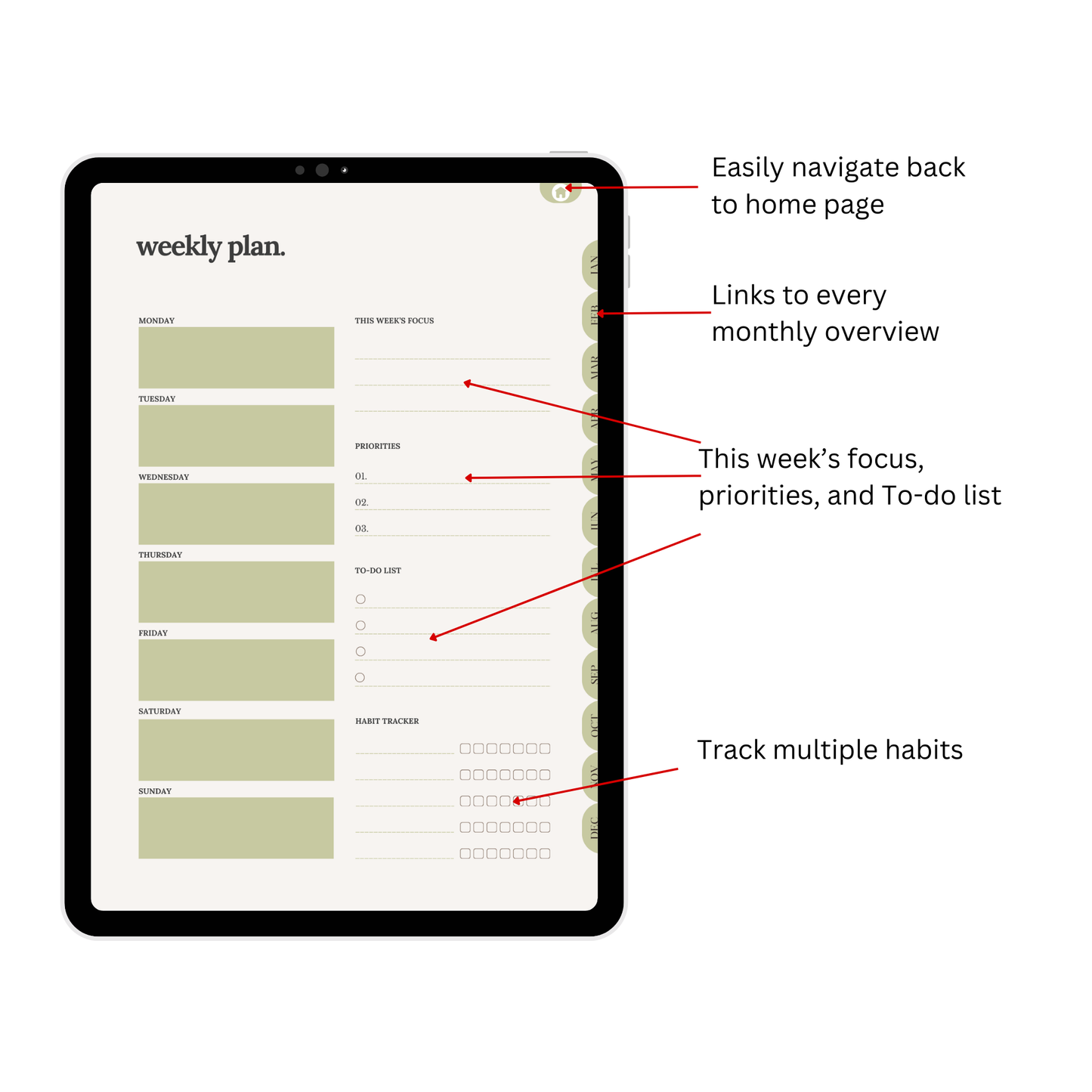 2025 Digital Planner