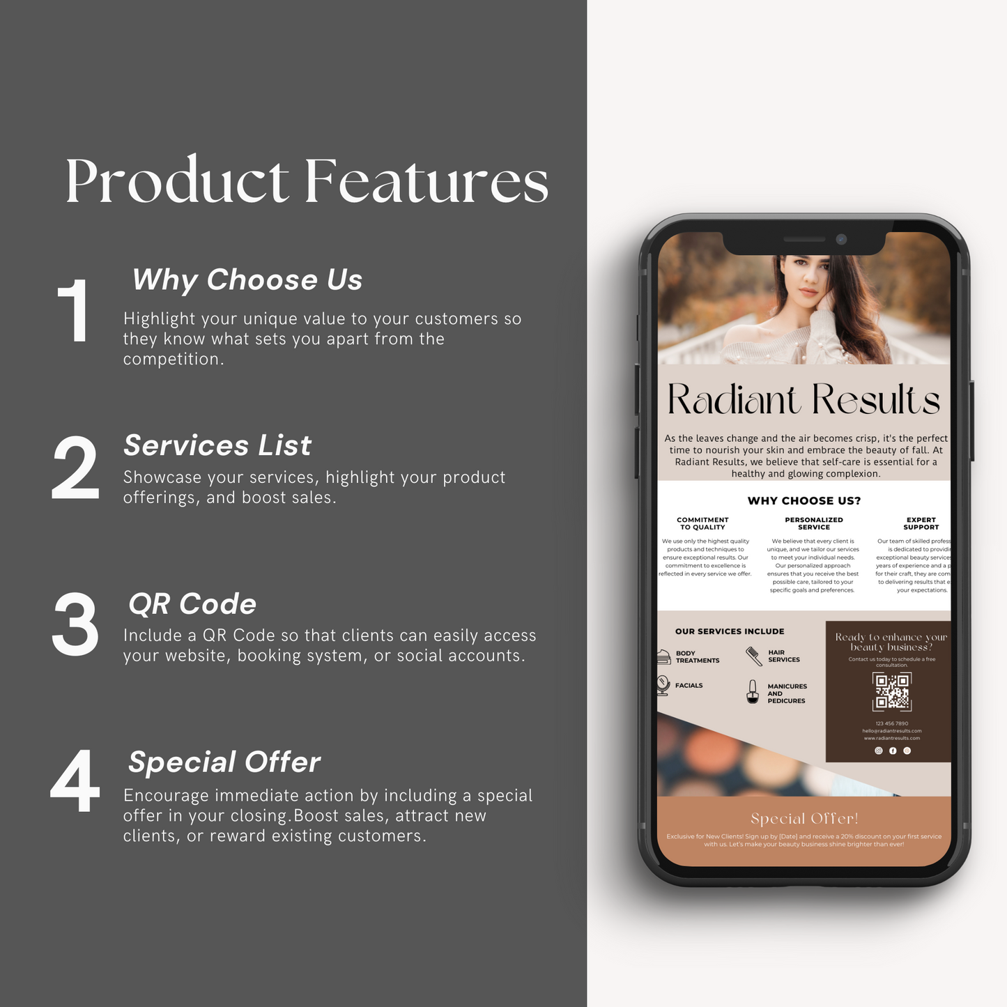 Beauty Business Email Template