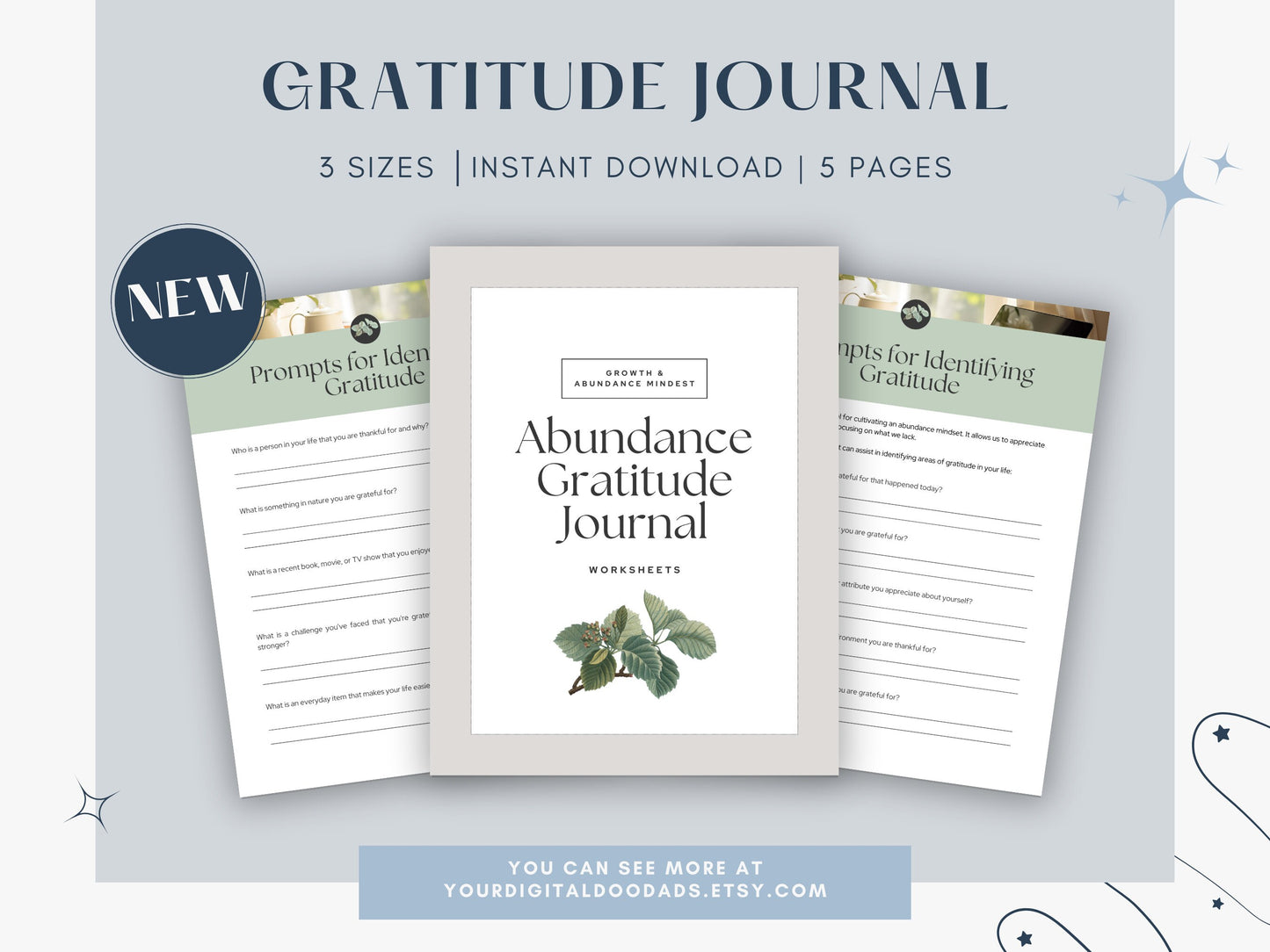 Abundance Gratitude Journal for Leaders