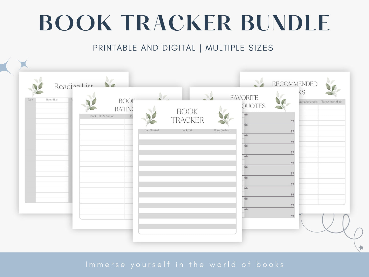 Book Tracker Bundle