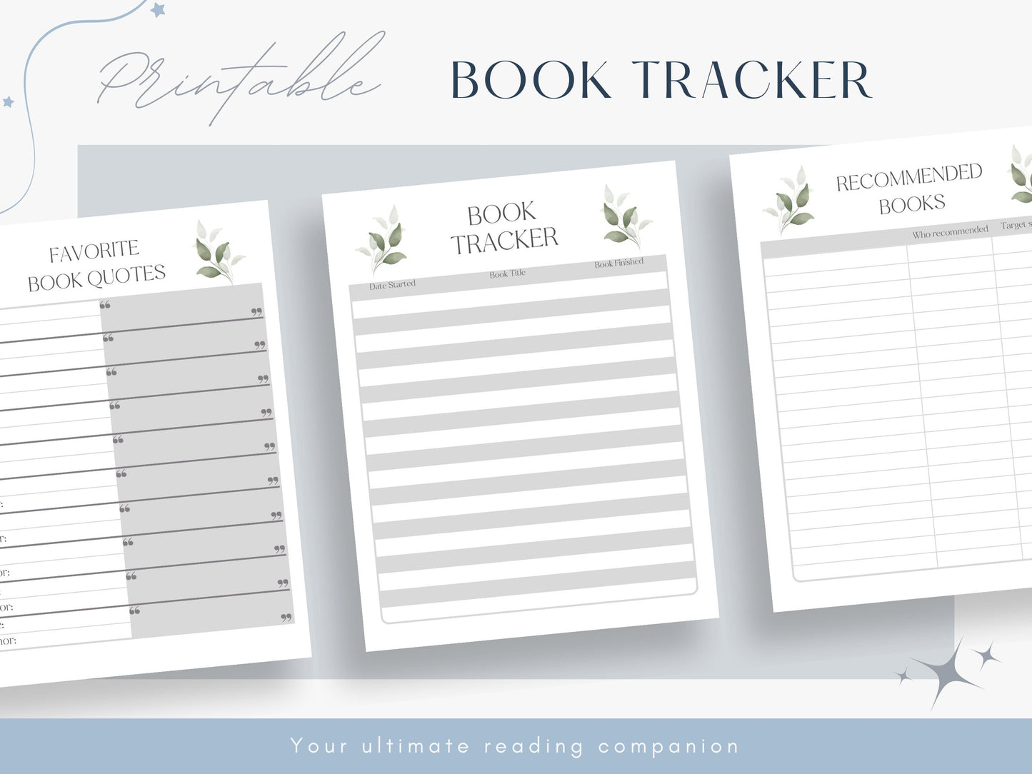 Book Tracker Bundle