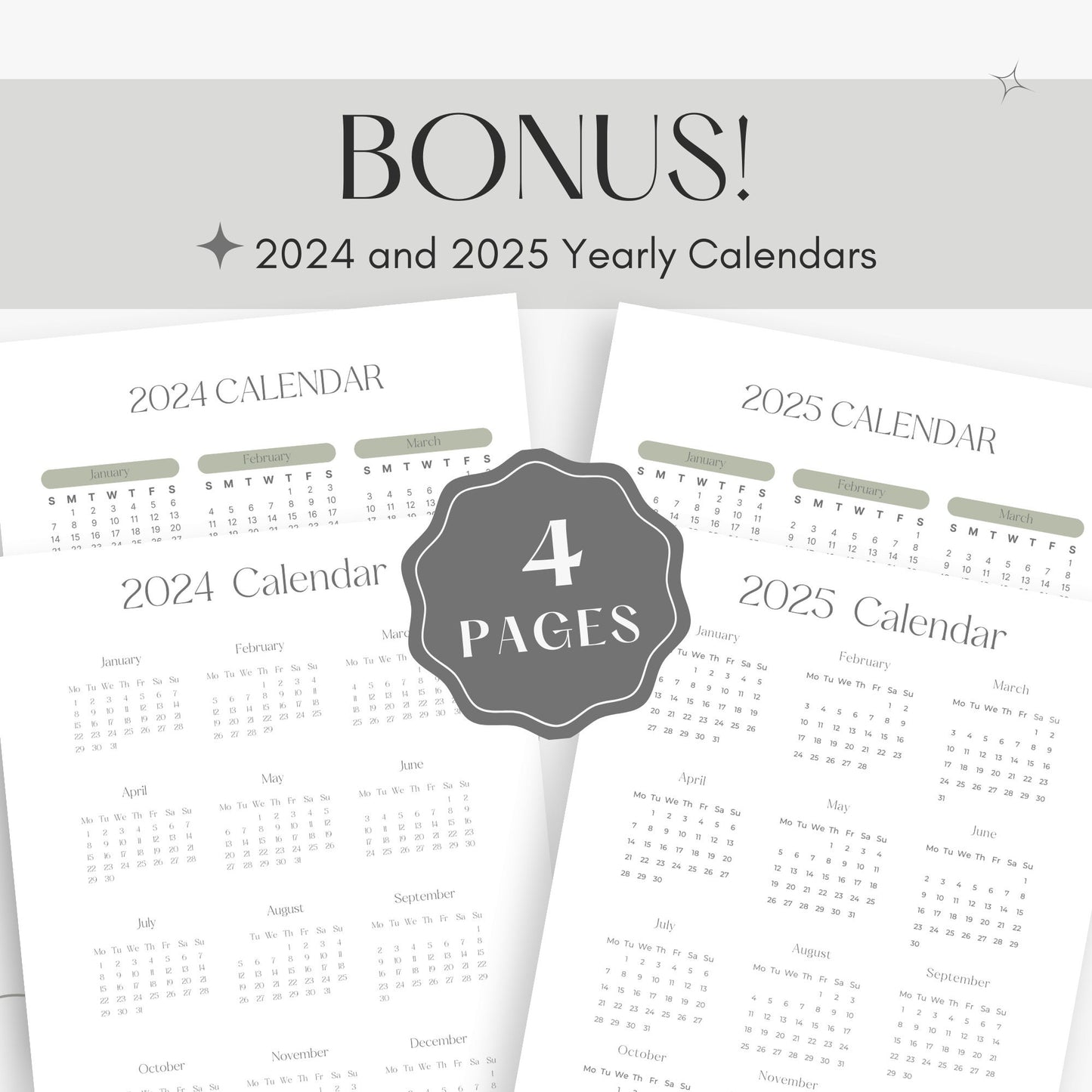 2024 Printable Leadership Quotes Calendar