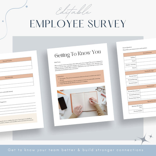 Employee Survey Template