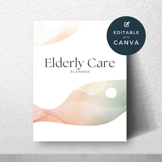 Elderly Care Emergency Binder