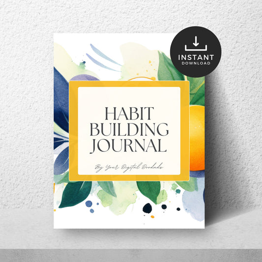 Habit Builder Goal Setting Journal